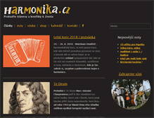 Tablet Screenshot of harmonika.cz